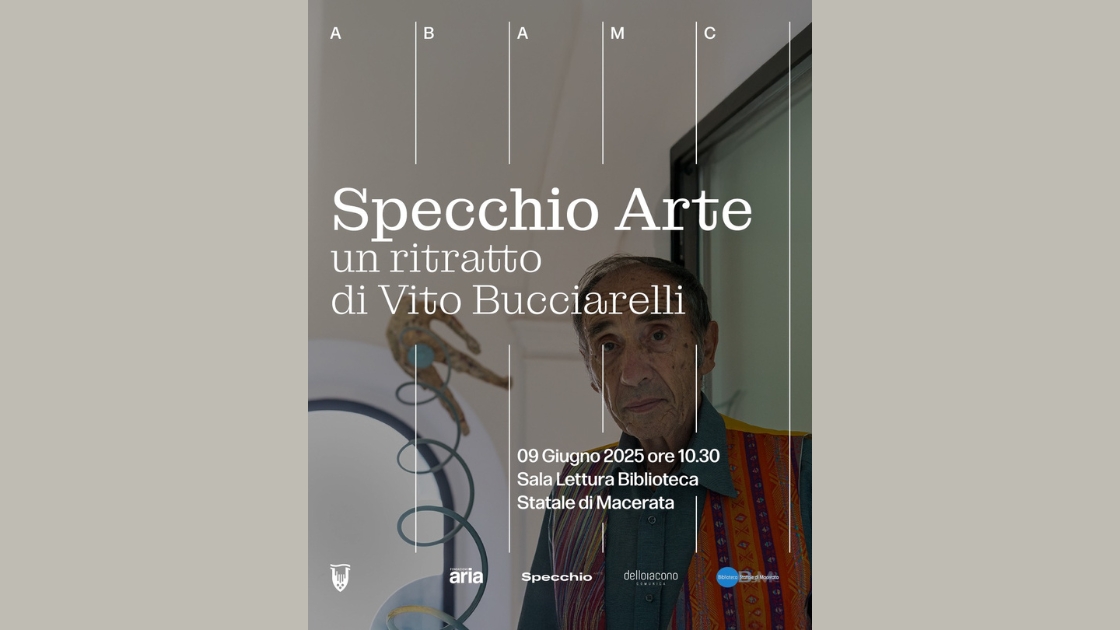 SPECCHIO ARTE un ritratto di Vito Bucciarelli
